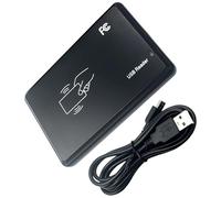 Chewtoyo Lecteur USB pour cartes IC, 13,56 MHz, compatible M1, avec LED, Plug and Play, 4,3 x 3,1 x 3,0 cm