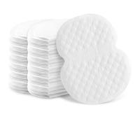 Chewtoyo Lot de 100 coussinets absorbants invisibles pour aisselles - En tissu non tissé - Pour homme et femme - 10,9 x 12,9 cm