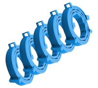 Chewtoyo Lot de 4 colliers apaisants pour chien - 61 cm - Collier de phéromones réglables - Soulage l'anxiété - Pour la séparation du stress - Pour chiens et animaux domestiques - Bleu