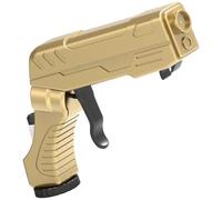 Chewtoyo Pistolet à champagne en alliage doré, distributeur de pulvérisation à une main, design pistolet à main avec interrupteur, décapsuleur et bouchon de vin, fête pour adultes