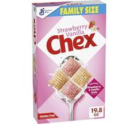 Chex Muesli Fromage Fraise Vanille Muesli sans gluten Fabriqué à partir de grains entiers Taille familiale 560 ml