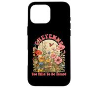 Cheyenne Name Cute Retro Girls Wildflower Cheyenne Name Coque pour iPhone 16 Pro Max