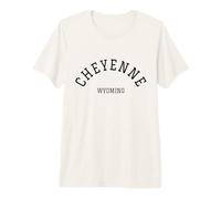 Cheyenne Wyoming Vintage Pride T-Shirt Haut de Gamme