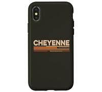 Cheyenne Wyoming Vintage Style années 70 Coque pour iPhone X/XS