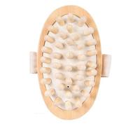 CHEYLIZI-1pc Anti-cellulite De Massage Naturel Du Corps En Bois Brosse Brosse De Massage Du Corps Poignée Gommage Exfoliant Brosse Pour Muscle Relax Circulation Sanguine Soins D'hygiène Personnelle