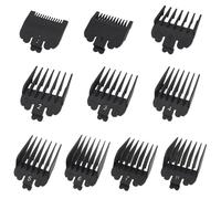 Cheynn Lot de 10 embouts de tondeuse à cheveux, guide de limite, peigne de 1,5 mm à 25 mm, accessoire coulissant pour la plupart des tondeuses à cheveux
