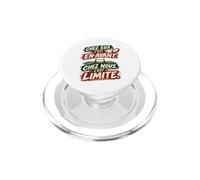 chez Eux C’Est en-Avant chez Nous C’Est Limite Humour Rugby PopSockets PopGrip pour MagSafe