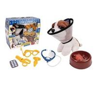 Chez le veterinaire - Chien assis 18cm Marron G