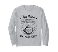 chez Mamie on Joue on Rit Tout Est Permis Humour Drôle Manche Longue