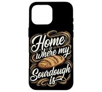 chez Moi, là où se Trouve Mon levain, Pâtisserie Coque pour iPhone 16 Pro Max
