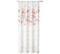 CHF Panneau de Rideau Simple à Rabat avec Passe-Tringle, Polyester, épices, 127 cm de Large x 213,4 cm de Long (Lot de 1)