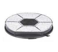 Chf28/1 filtre charbon modèle 28 (ø240mm h32mm) pour hotte