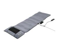 CHFUNE Kit d'acupression avec fonction thermique pour la nuque - Tapis d'acupression et coussin et maux de dos - Thérapie magnétique et acupression pour stimuler avec 20 têtes de massage, 10 moteurs