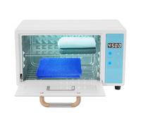 CHFUNE Stérilisateur UV avec réglage de la minuterie, 160 W, stérilisateur à chaleur sèche de grande capacité, affichage numérique, technologie de séchage à l'air chaud pour salon de beauté