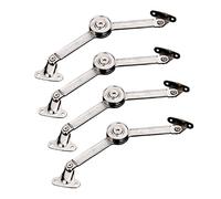 CHFYIJYHM 4 pièces hydraulique arrêt aléatoire armoires de cuisine porte tige de Support charnière réglable meubles garde-robe soulever rabat rester Hardw