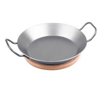 chg 338-62 Poêle à servir avec dessous de plat en bois argenté env. 1,2 l