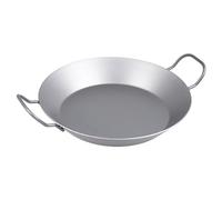 CHG 3410-63 Poêle avec 2 poignées Fonte Argent 28 cm