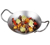 CHG 3433-63 Poêle avec 2 poignées Fonte Argent 20 cm