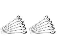 CHG 9285-00 Set de 6 Cuillères de Yogourt/Longdrink/Glace (Lot de 2)