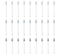 CHGCRAFT 27 épingle à Tête Nacrée Colorée 3 couleurs Épingles à Coudre Épingles de Couturière Épingles Décoratives à Tête Plate pour L'Artisanat Projets de Couture Faits à la Main et la Conception