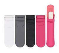 CHGCRAFT 4 pochette de Protection en Cuir PU pour Éventail Pochette de Protection en Tissu de Couleurs Mélangées Idéale Comme Cadeau