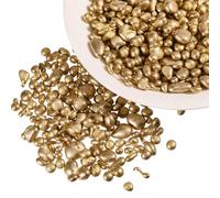 CHGCRAFT 400g de Grains de Moulage en Alliage de Laiton Résistant à la Corrosion pour Moulage Résistant pour Bagues Colliers Pendentifs et Autres Métaux en Laiton Requis