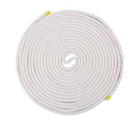 CHGCRAFT Corde en Coton Beige de 32.8 Pied pour Travaux Manuels Concours Hippique Tricot Fabrication 0.4 Pouce X 32.8 Pieds