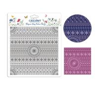 CHGCRAFT Tampon de Texture en Silicone pour Art Populaire Moules en Argile Polymère de Bohême Outils de Texture D'Argile à Motifs Tribaux pour Poterie en Argile Boucles D'Oreilles Fabrication