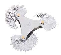 ChgImposs Jauge de filetage de vis en acier inoxydable - Spécification américaine - Jauges de filetage de 60° - Outil de mesure avec lames de 4 à 84 - Mesure industrielle - 51 pièces