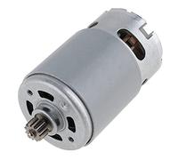 ChgImposs Moteur DC RS550 21V 19500 RPM avec deux vitesses 12 dents et boîte de vitesses à couple élevé pour perceuse électrique/tournevis
