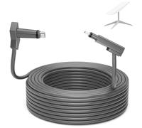 CHGRNLF Câble Gen 2 pour Starlink 3 m, câble de rechange pour kit d'actionnement standard Star Link V2 étanche gris