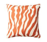 Chhatwal & Jonsson Coussin Zebra Outdoor 50x50 cm Apricot orange-off white