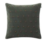 Chhatwal & Jonsson Housse de coussin Roma 50x50 cm Vert forêt-terre cuite