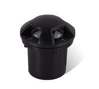 CHHD LED Paysage Lumières Extérieure Lumière Souterraine IP66 Étanche 4 Faces Lueur Rond Éclairage De Platelage pour Allée, Patio, Étape, Lumières De Jardin, AC85-265V, 6 Couleurs