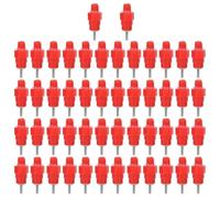 Chhelihl, 50 pcs, 304 en Acier Inoxydable, pour la volaille de Poulet, 360 Vis de buveurs de Mamelon d'eau de mangeoire