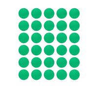 CHHELIHL Balles de Golf en mousse EVA de 21.5mm, 30 pièces, balles de Golf en mousse souple pour l'entraînement en intérieur et en extérieur (Verte)