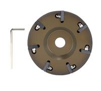 Chhelihl Electric Hoof Tradmning Disc, pour Le bétail de bétail de Moutons, Outil de Plaque en Alliage en Aluminium, 7 Lames, équipement de toilettage Professionnel