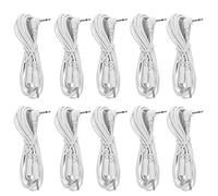 CHHELIHL Fil de plomb d'électrode pour machines TENS EMS, prise 2,5 mm, options 2 broches et 4 broches, compatible avec la plupart des unités d'électrothérapie portables (Un support et deux aiguilles)