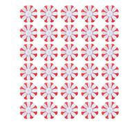 Chhelihl Hummingbird Feeders, pour des Fleurs de Remplacement aux Couleurs Vives, pièces d'alimentation, faciles à Nettoyer, Ensemble de 30 pcs (Rouge + Blanc (avec Noyau Blanc))