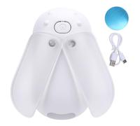 CHHELIHL Lampe de lecture magnétique en forme de luciole, 3 couleurs, veilleuse portable pour table de chevet ou couloir