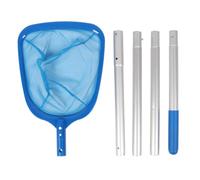 Chhelihl Pool Skimmer Net, pour la Piscine Spa étang, Cadre en Aluminium renforcé, Grande Conception d'ouverture, Filet de Nettoyage Robuste, Poteau télescopique Extra-Long,