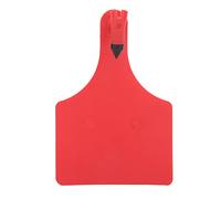 Chhelihl, pour le bétail, 10pcs animal extra large tag tpu oreille tpu pour chèvre, mouton, cates (Rouge)