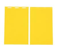 Chhélihl pour Le Fond de Cire d'abeille, pour Les apiculteurs, 2pcs Feuilles, 5,4 mm d'épaisseur, matériau de Silicone de qualité Alimentaire, Moule Flexible et Durable, (Jaune)