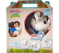 SIMBA 105890050026 Chi Chi Love Peluche Chien Happy Husky, répond à 12 Commandes différentes, 60 Sons différents