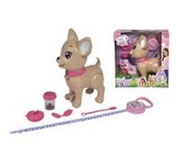 Simba 105893264 Poupée Chi Love Poo - Petit Chihuahua avec Accessoires de Promenade, Multicolor