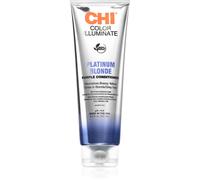 CHI Color Illuminate soin démêlant correcteur couleur pour cheveux naturels ou colorés teinte Platinum Blonde 251 ml