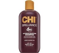 CHI Deep Brilliance Olive & Monoi Optimum Moisture Shampoo Shampooing hydratant pour les cheveux 355 ml