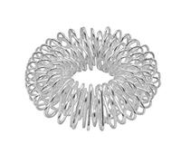 chi-enterprise Anneau de massage spirale doigt | Bague acupression ajustable pour bien-être, soulagement stress et anxiété, alliage hypoallergénique