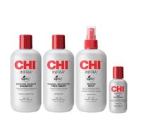 CHI Home Stylist Kit For Unisex 4 Pc Kit 12oz Shampoo, 12oz Treatment, 12oz Keratin Mist, 2oz Silk Infusion