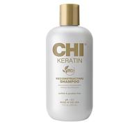 CHI Keratin Shampooing Reconstructeur, pour des Cheveux Plus Sains, Plus Brillants et Prévenant les Casses, Sans Sulfate, Paraben, et Cruauté, 340 mL